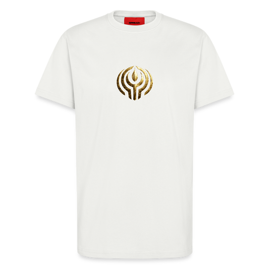 Organic Relaxed T-Shirt Made in EU "Wunderfülle" - OFF WHITE
