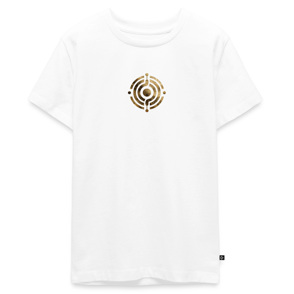 Teenager Premium T-Shirt "Monade" - Weiß