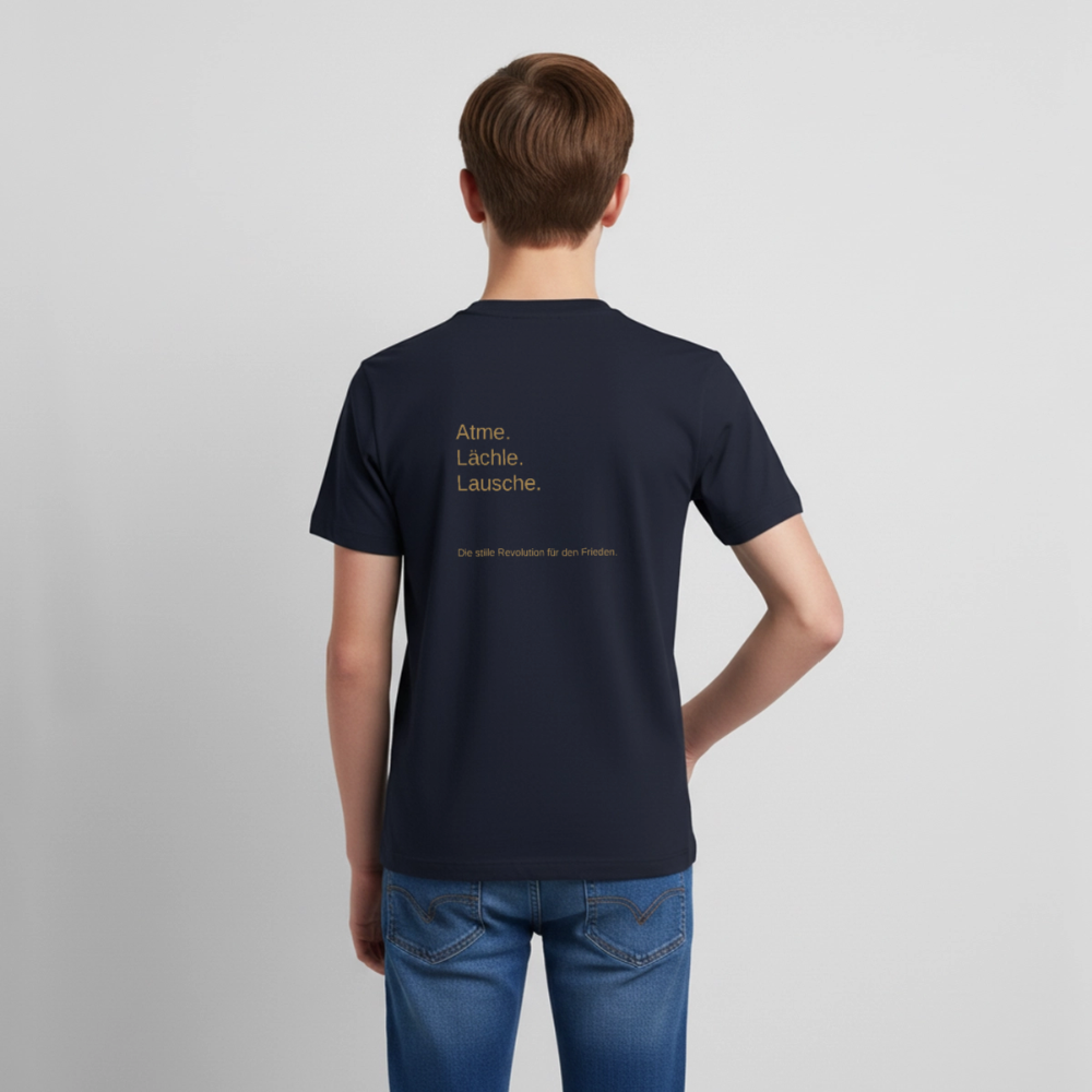 Teenager Premium T-Shirt "Monade" - Navy