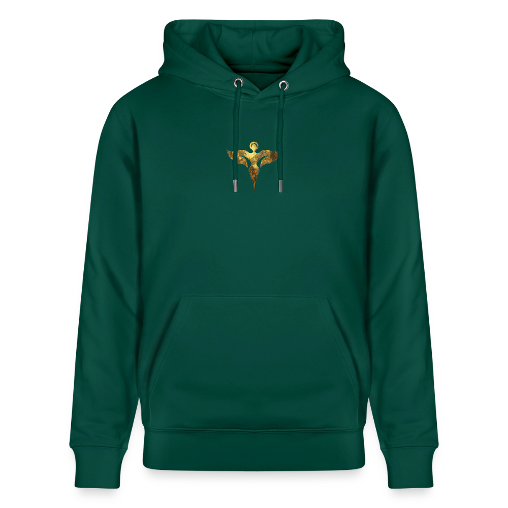 Unisex Bio-Hoodie hochwertig " Gaia" - Forest