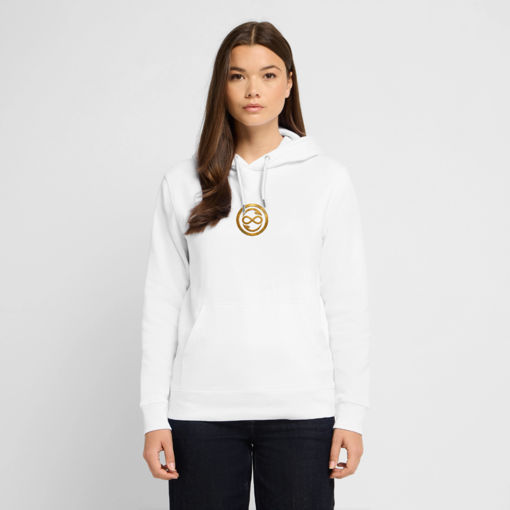 Unisex Bio-Hoodie ANIMA AETERNA - Weiß