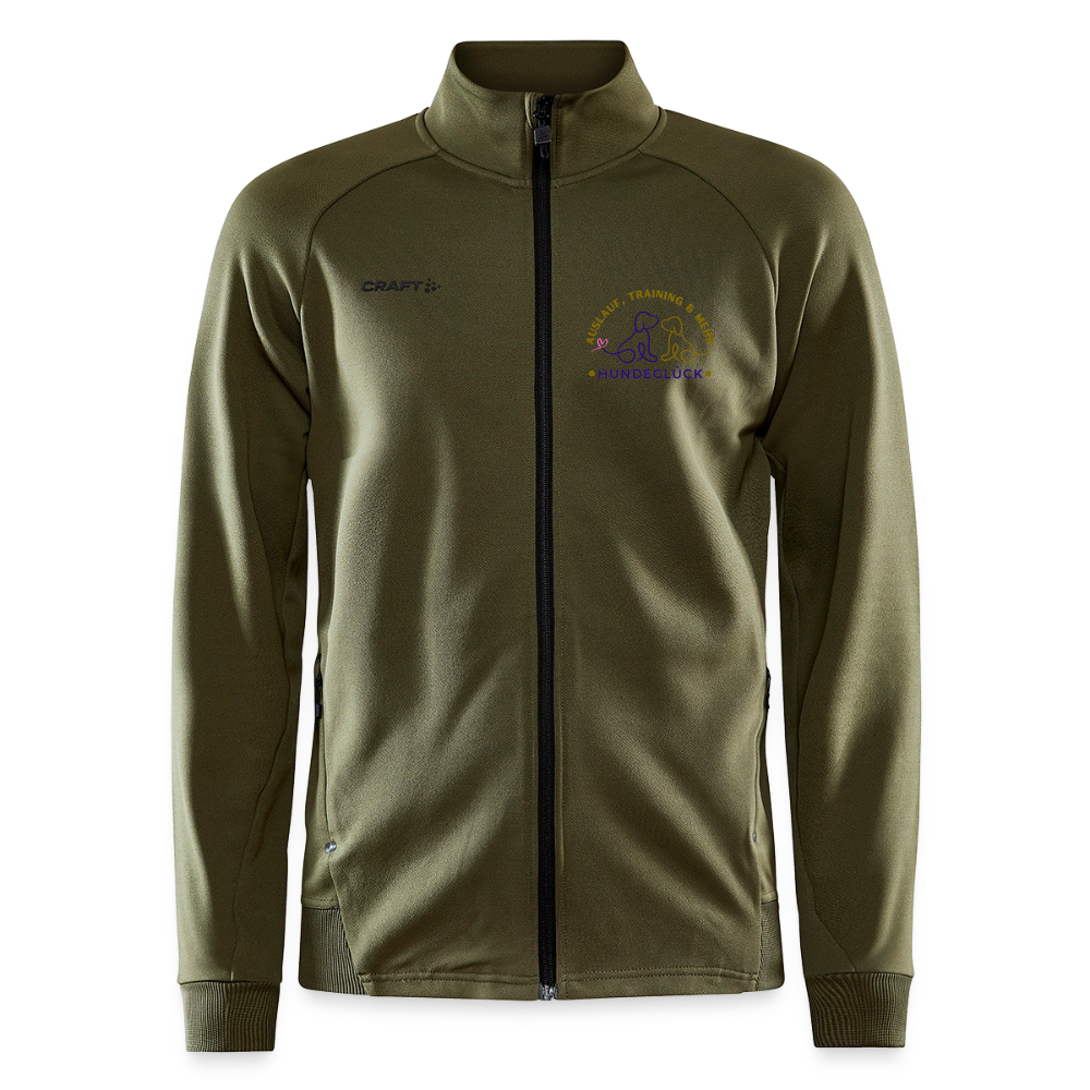 CRAFT ADV Unify Jacke Hundeglück - Khaki Grün