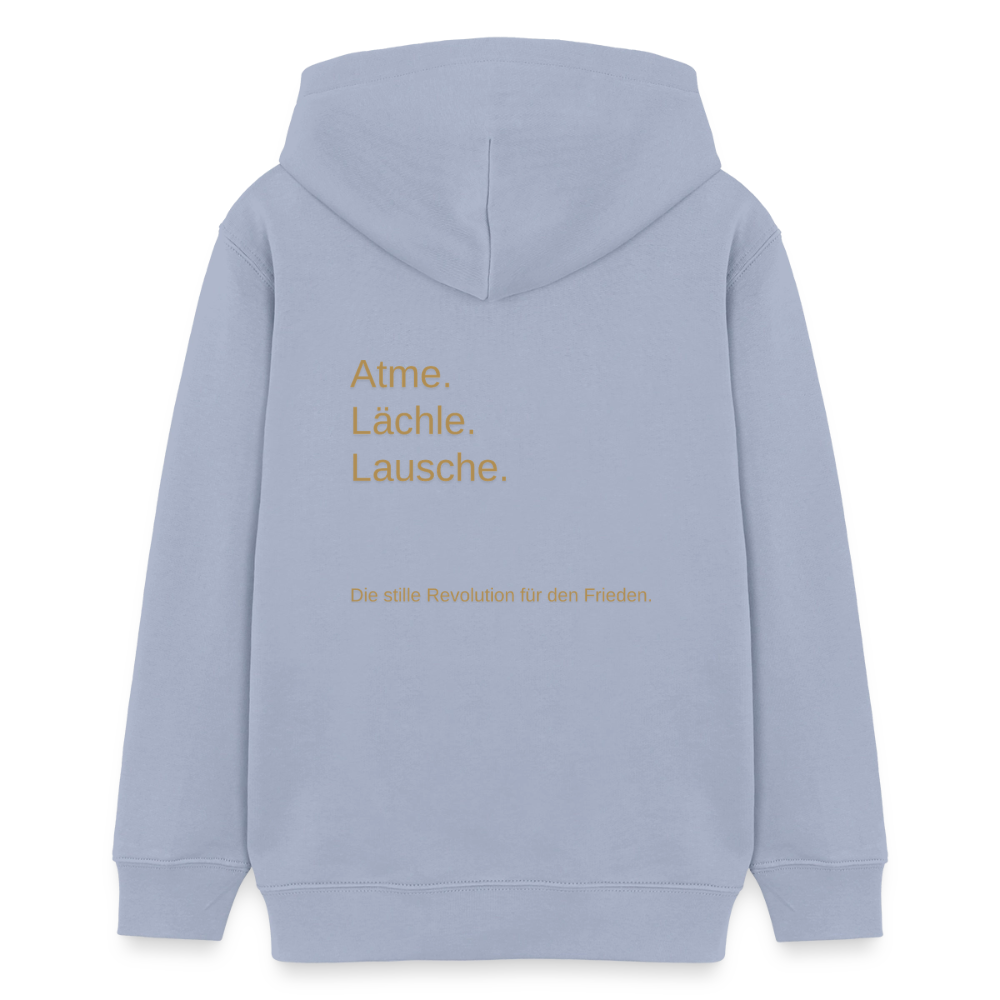 Teenager Organic Hoodie Mini Cruiser "Monade - Lavendel-Violett