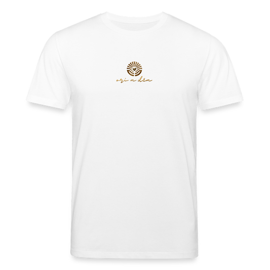 Unisex Bio-T-Shirt "ori a déa" - Weiß