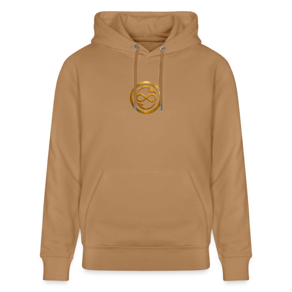 Unisex Bio-Hoodie ANIMA AETERNA - Karamell 