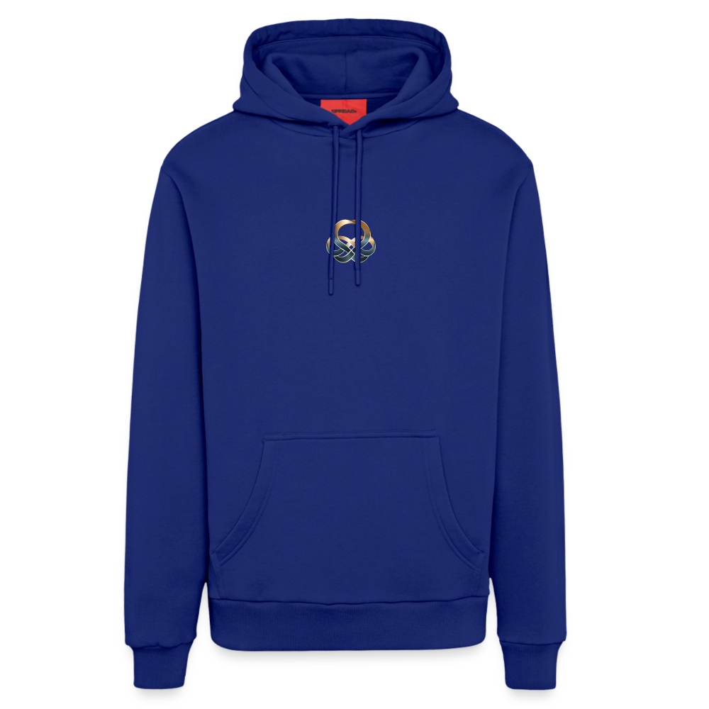 chiSign Organic Relaxed Hoodie Made in EU - Iconic Blue