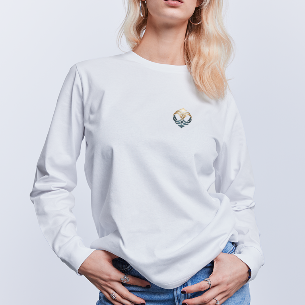 Stanley/Stella Unisex Bio-Langarmshirt SHIFTS DRY - Weiß