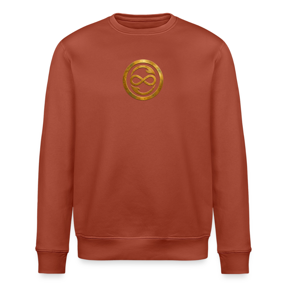Unisex Bio-Sweatshirt ANIMA AETERNA - Terrakotta