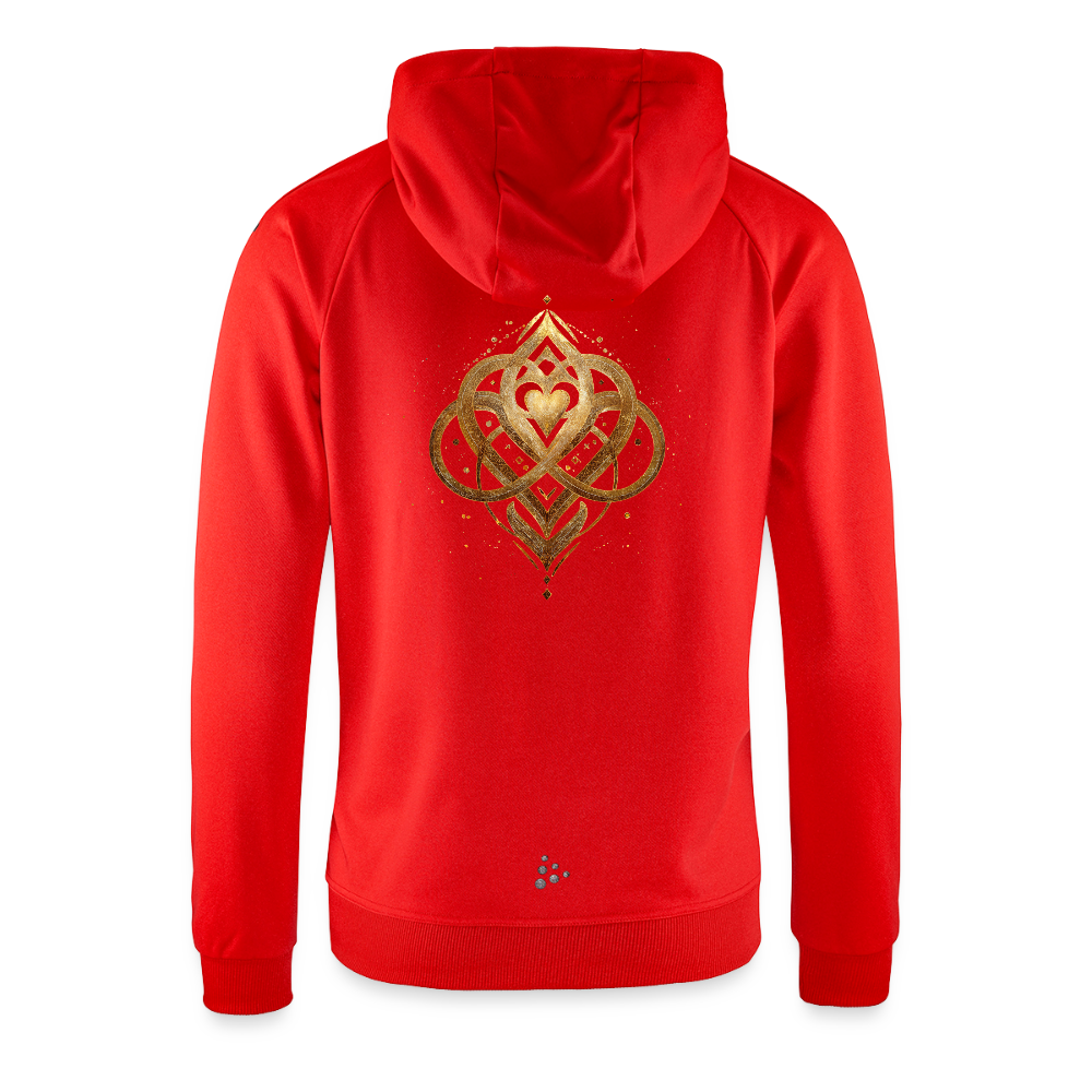 ori a déa CRAFT ADV Unify Frauen Kapuzenjacke " Agape - Rot