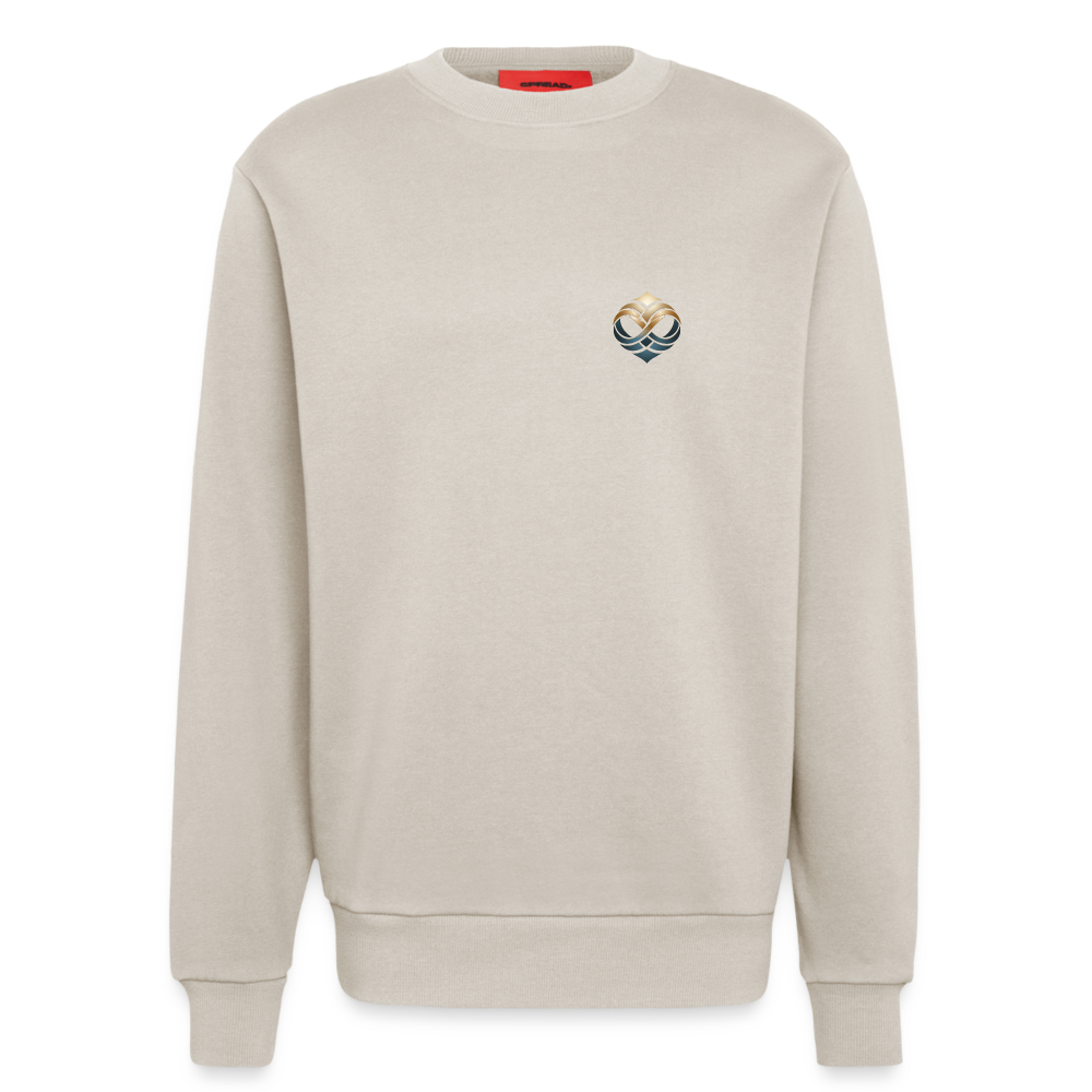 everosaona Organic Relaxed Crew Neck Made in EU - WARM CLAY