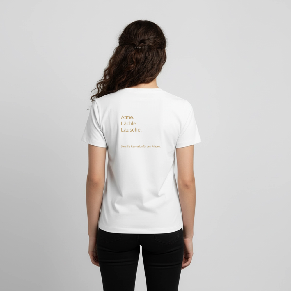Teenager Premium T-Shirt "Monade" - Weiß