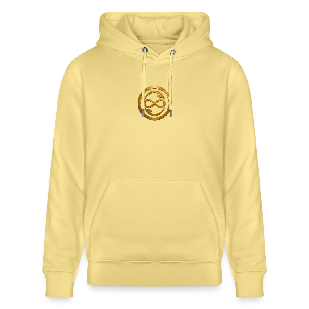 Unisex Bio-Hoodie ANIMA AETERNA - Gelb Viva 