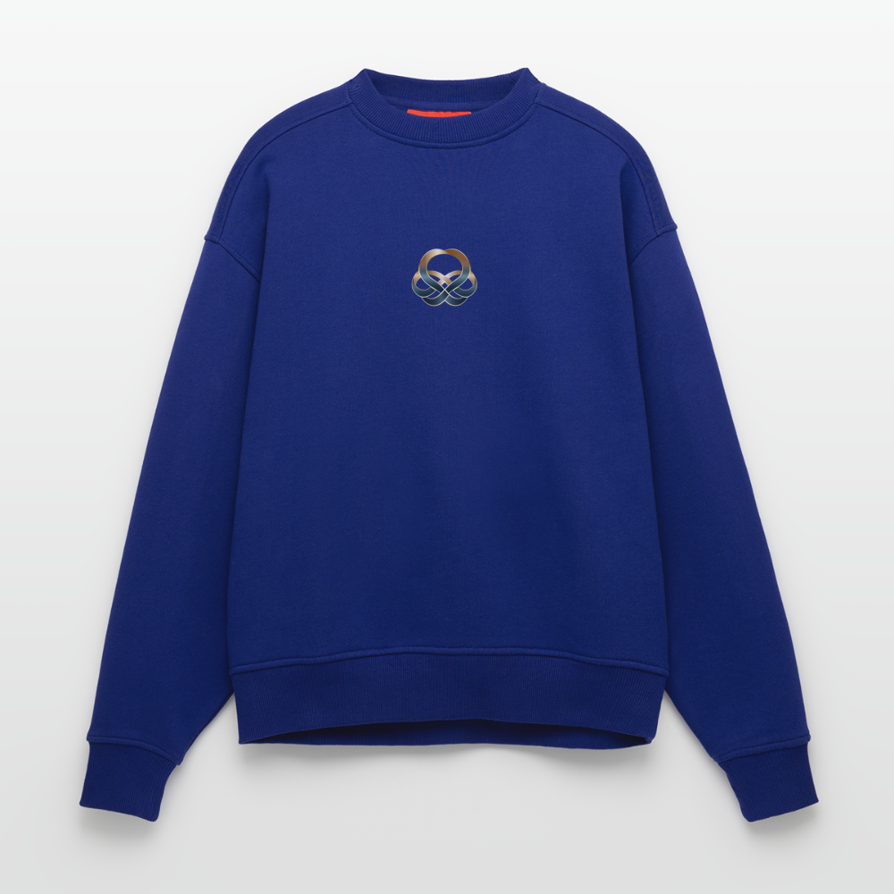 chiSign Heavyweight Oversized Organic Crew Neck Made in EU - Iconic Blue