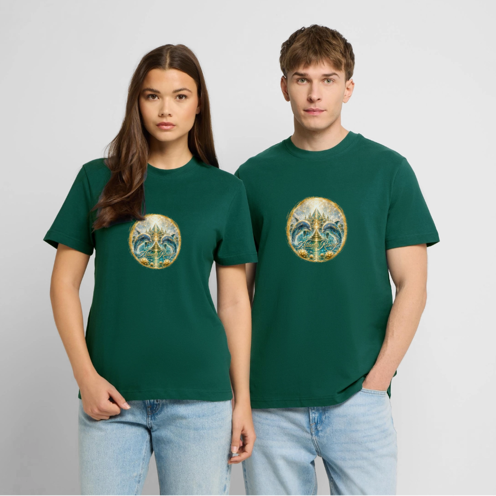 Unisex Organic T-Shirt Atlantis Rising - Forest
