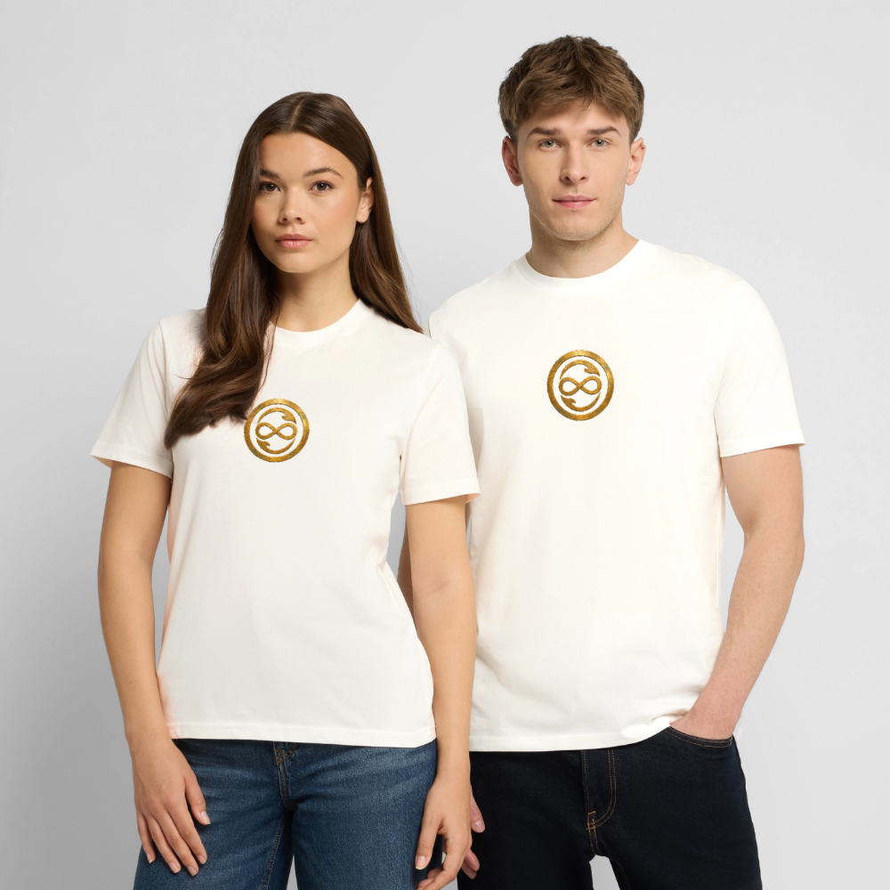 Unisex Bio-T-Shirt   ANIMA AETERNA - Naturweiß 