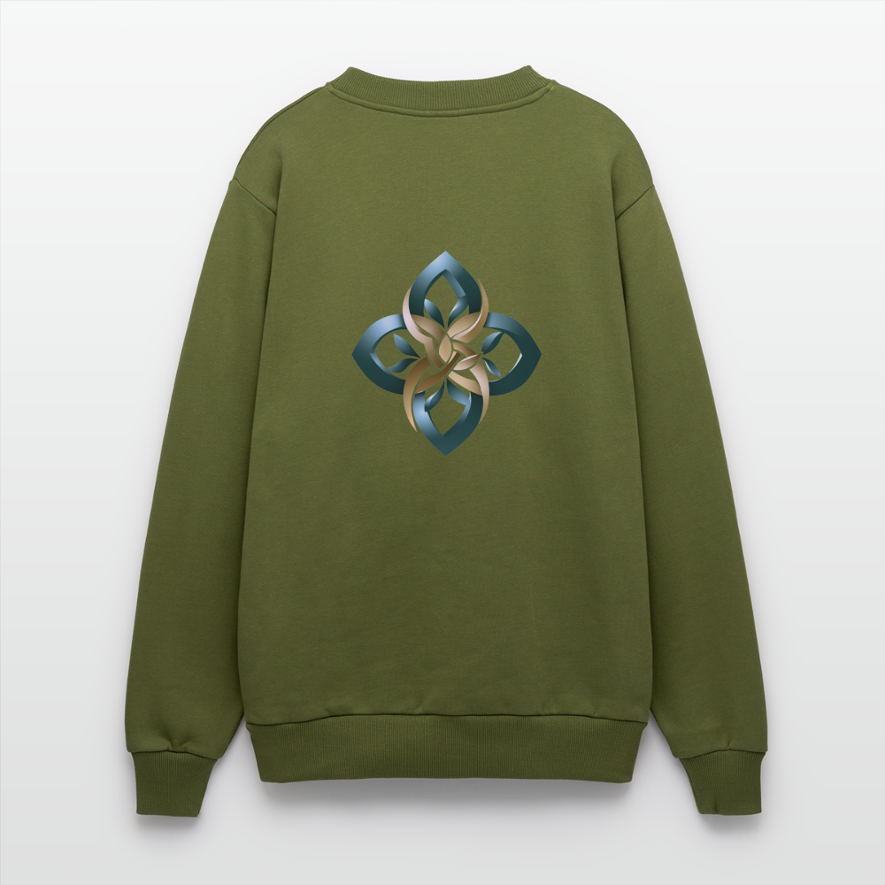 chisign Organic Relaxed Crew Neck Made in EU - MOSS GREEN