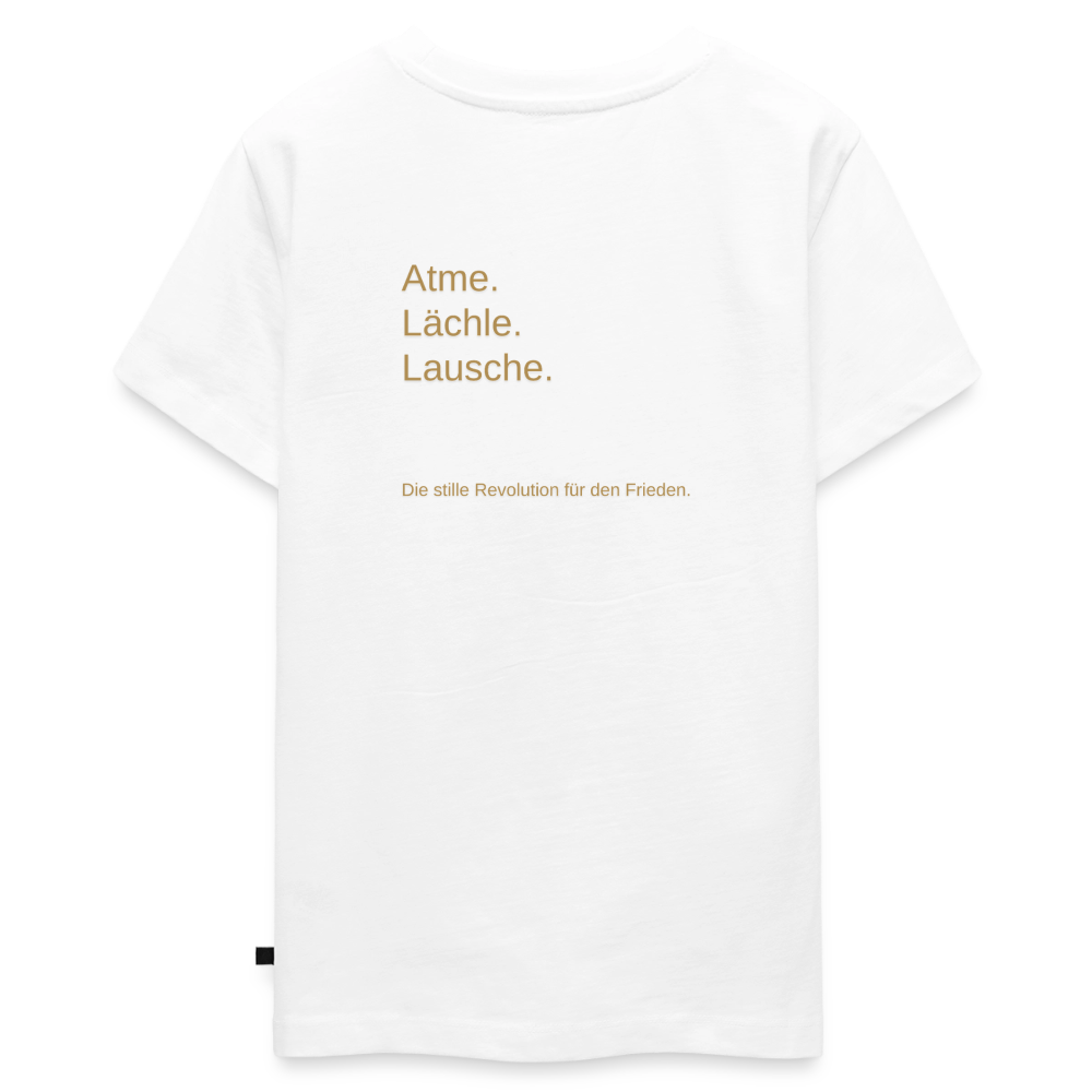 Teenager Premium T-Shirt "Monade" - Weiß
