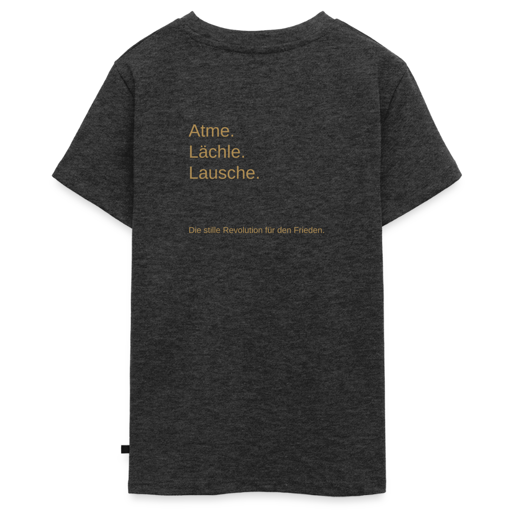 Teenager Premium T-Shirt "Monade" - Anthrazit meliert