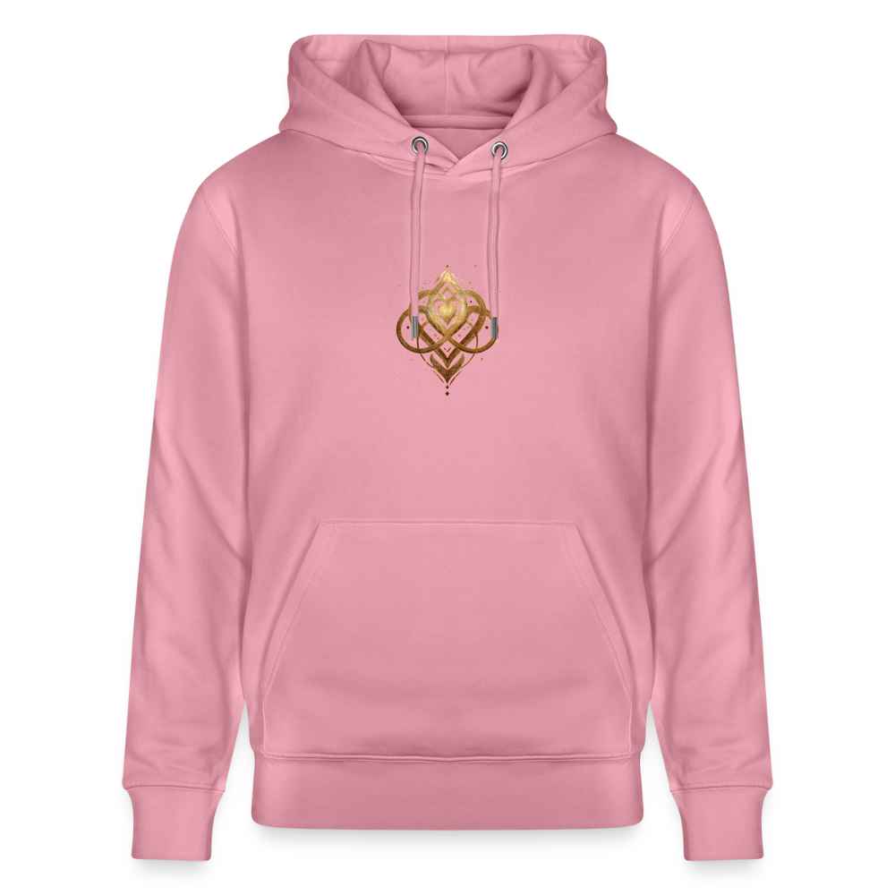 Unisex Bio-Hoodie "Agape" - Lila Traum