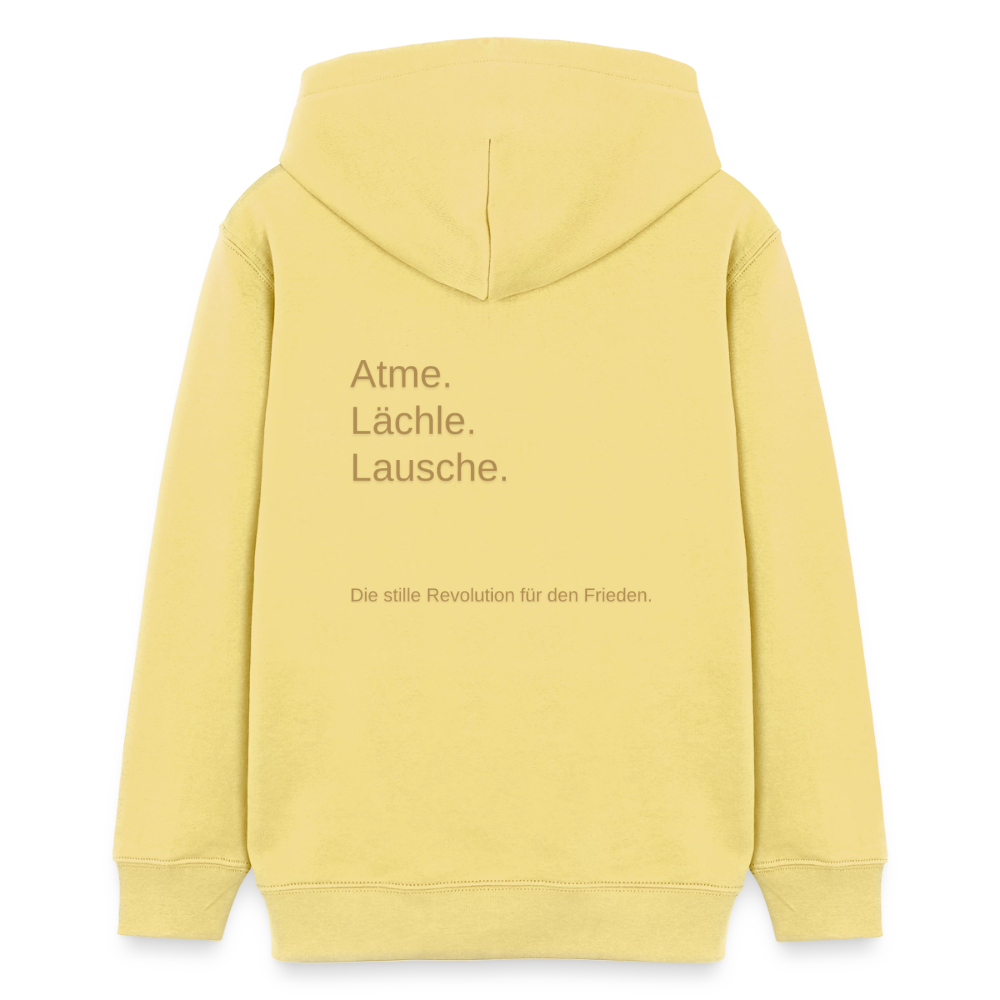 Teenager Organic Hoodie Mini Cruiser "Monade - Gelb Viva 