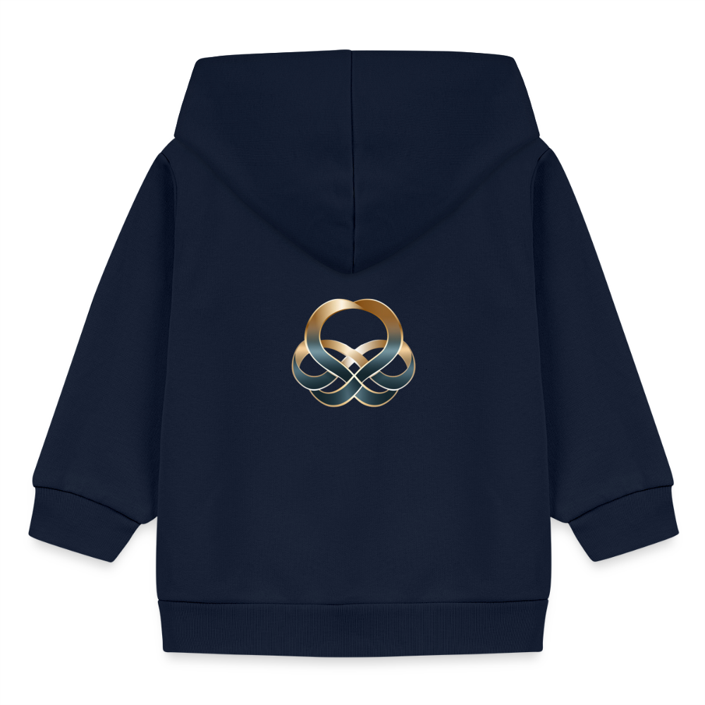 chiSign Stanley/Stella Bio Zip Hoodie BABY CONNECTOR - Navy