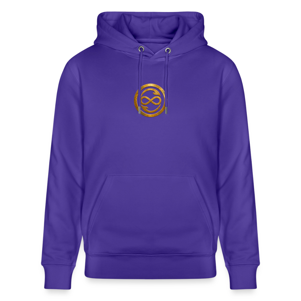 Unisex Bio-Hoodie ANIMA AETERNA - Purple Love 