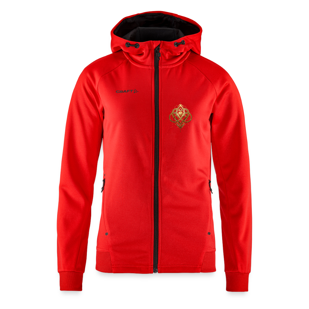 ori a déa CRAFT ADV Unify Frauen Kapuzenjacke " Agape - Rot