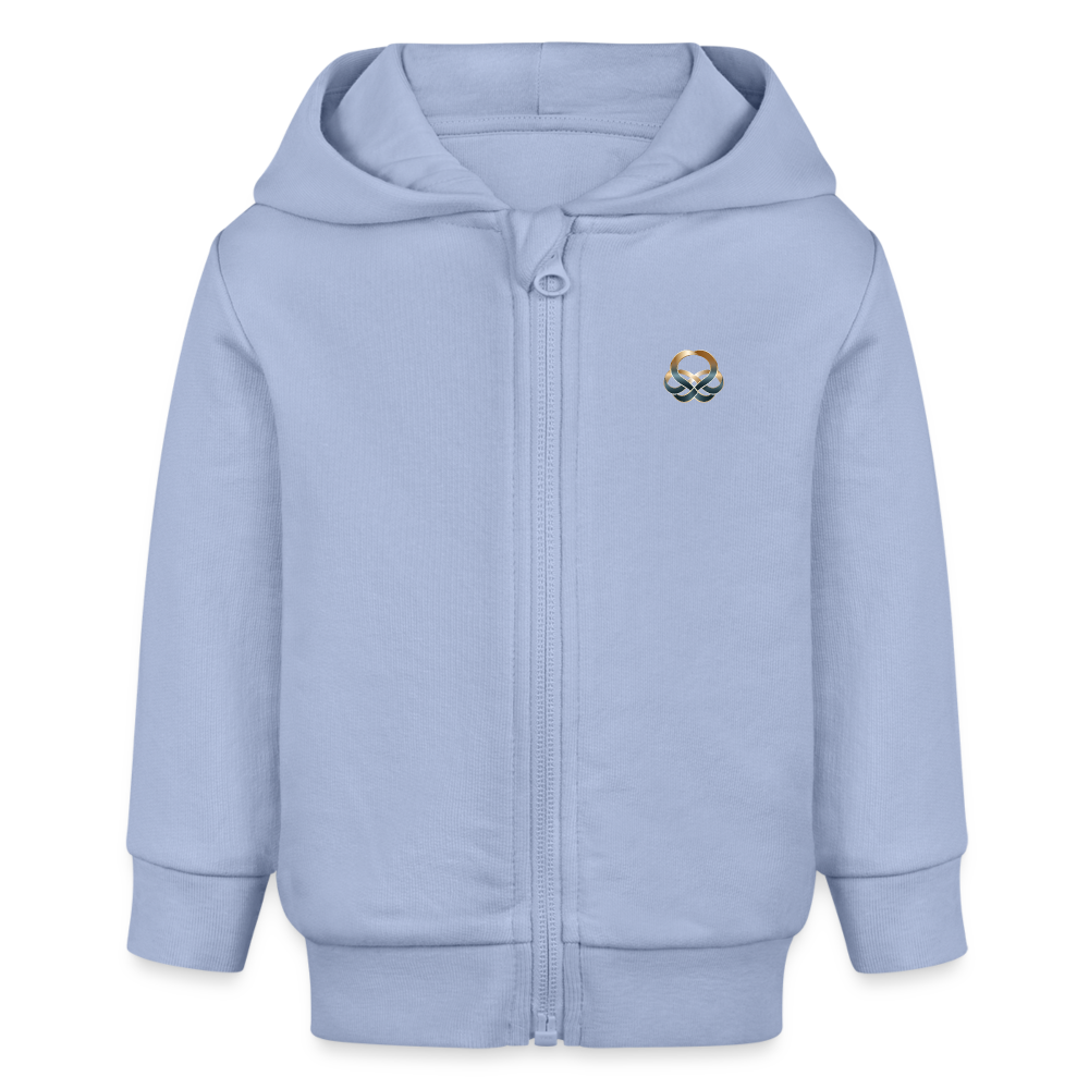 chiSign Stanley/Stella Bio Zip Hoodie BABY CONNECTOR - Sky