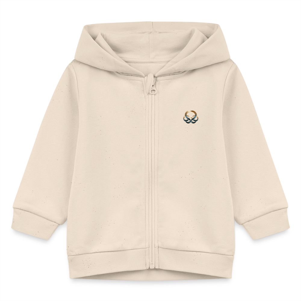 chiSign Stanley/Stella Bio Zip Hoodie BABY CONNECTOR - Naturweiß