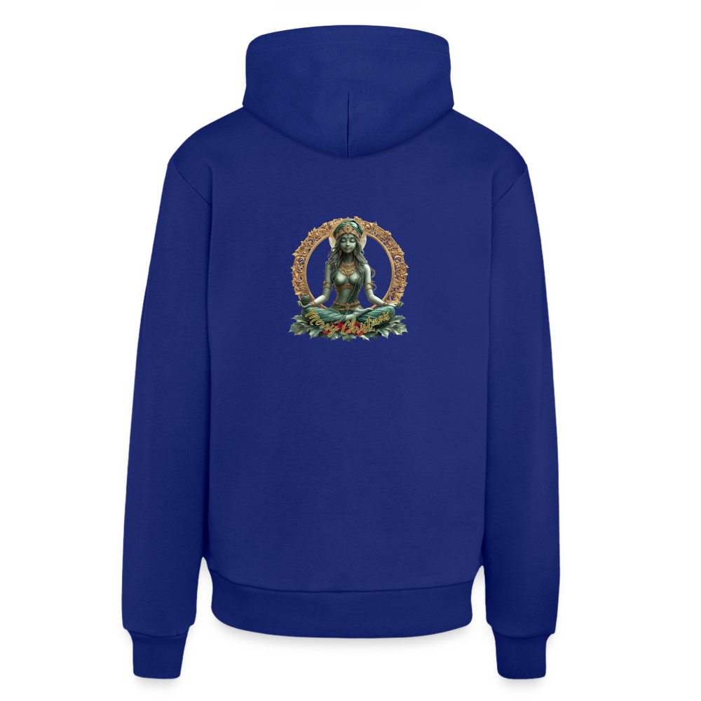 Organic Relaxed Hoodie Made in EU - Iconic Blue