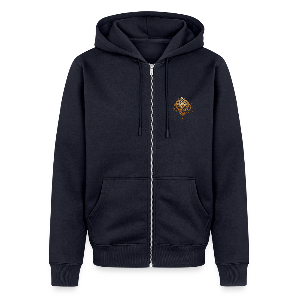 Männer Premium Kapuzenjacke „Agape“ - Navy