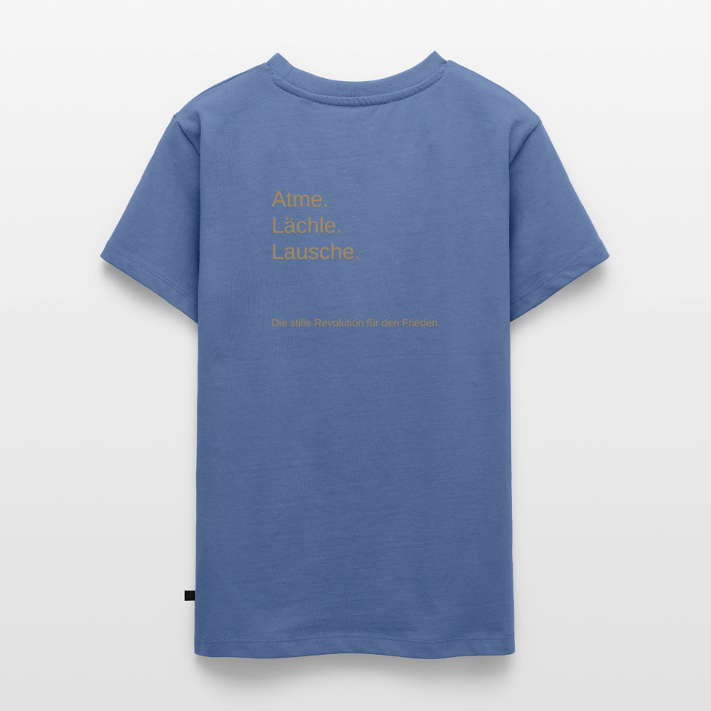 Teenager Premium T-Shirt "Monade" - Taubenblau