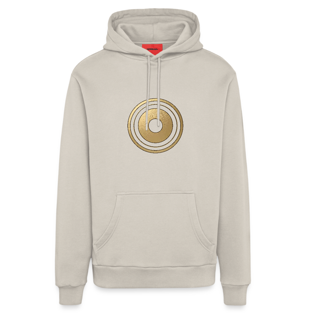 chiSign Organic Relaxed Hoodie Made in EU - WARM CLAY