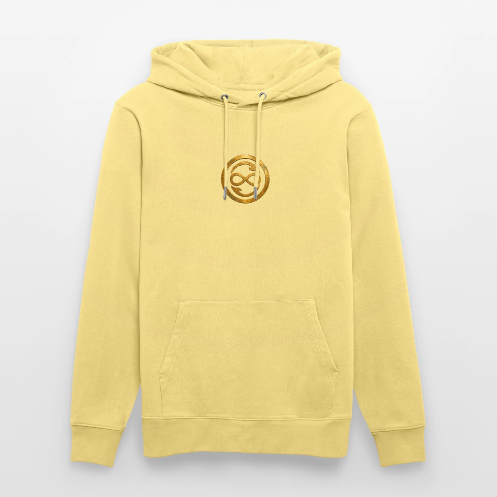 Unisex Bio-Hoodie ANIMA AETERNA - Gelb Viva 