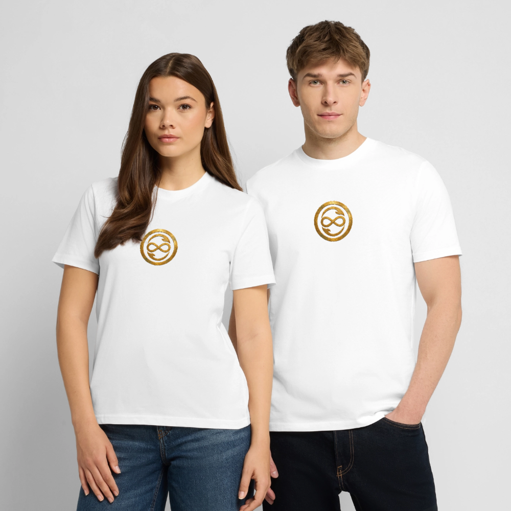 Unisex Bio-T-Shirt   ANIMA AETERNA - Weiß