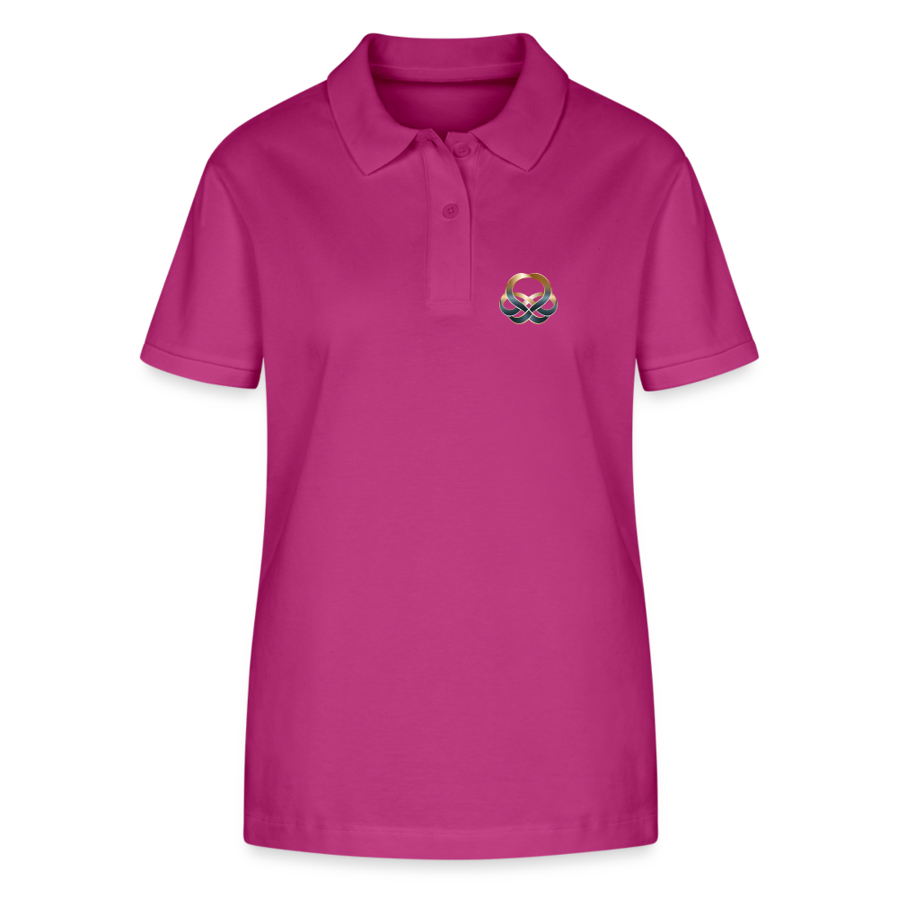 chiSign Stanley/Stella Frauen Bio-Poloshirt ELLISER - Orchidee