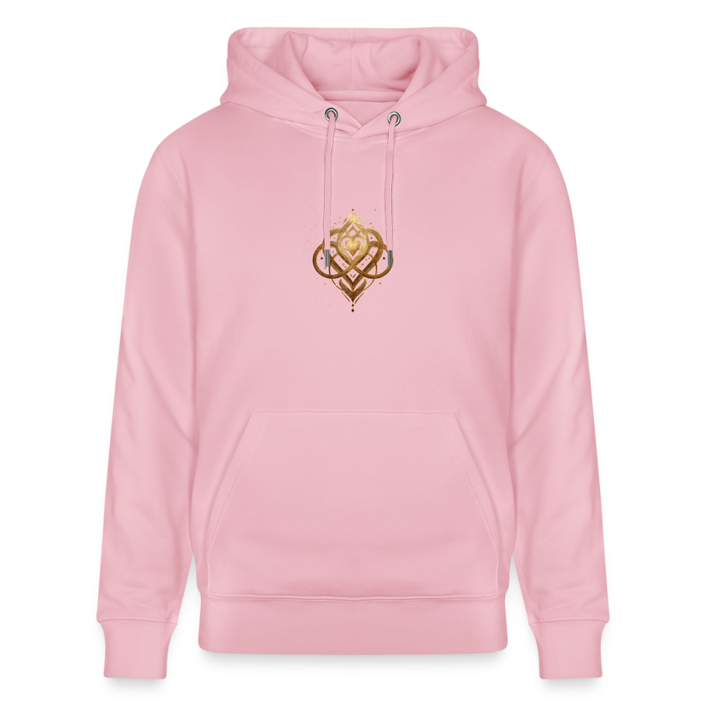 Unisex Bio-Hoodie "Agape" - Hellrosa