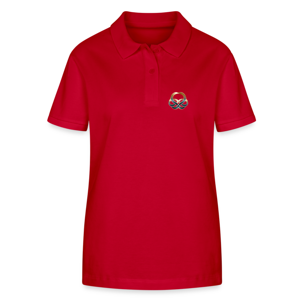 chiSign Stanley/Stella Frauen Bio-Poloshirt ELLISER - Rot