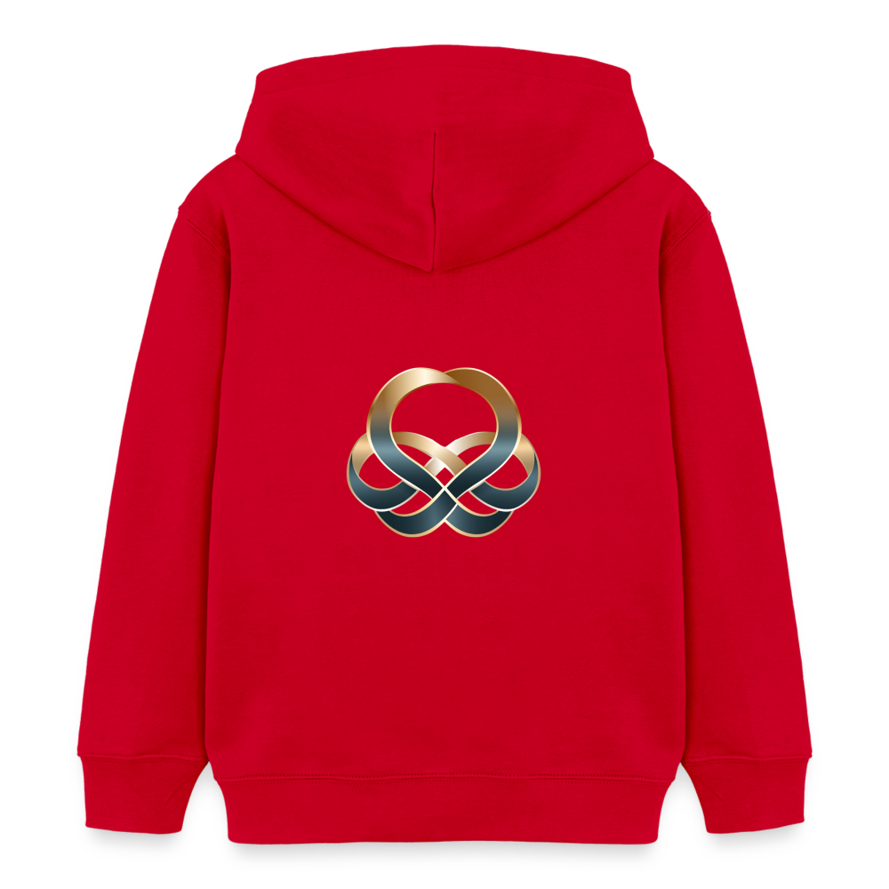 chiSign Stanley/Stella Kinder Bio-Hoodie Mini Cruiser - Rot