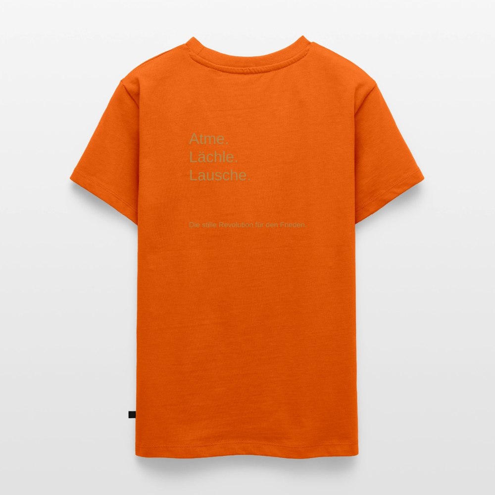 Teenager Premium T-Shirt "Monade" - Orange 