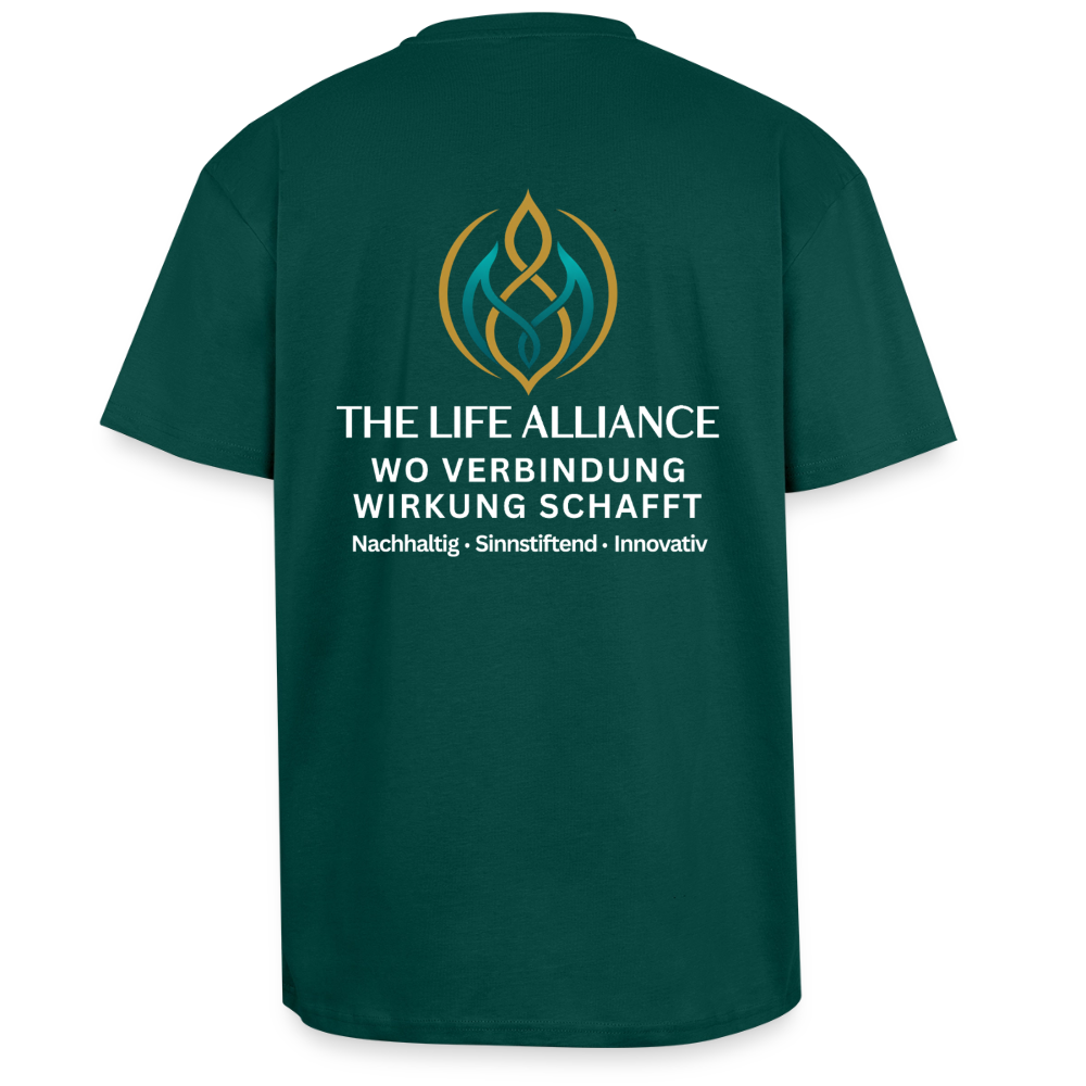 Unisex T-Shirt THE LIFE ALLIANCE - hunter Green