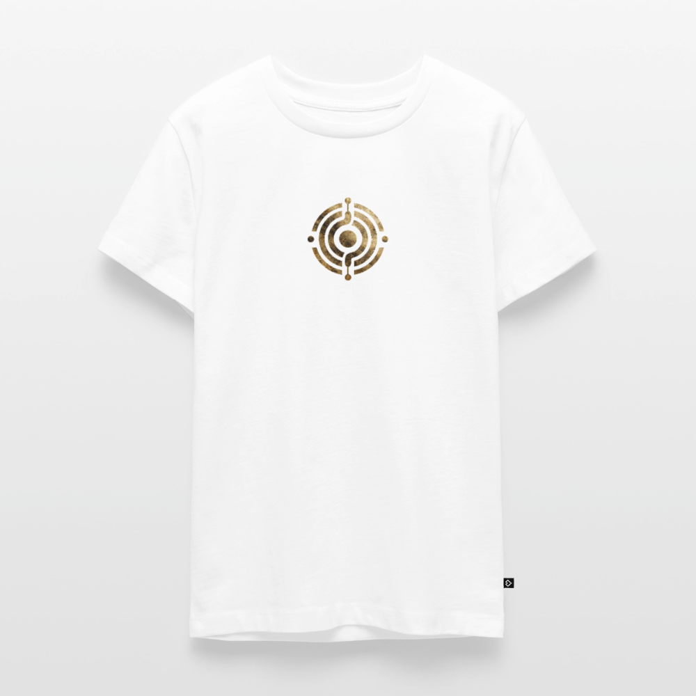 Teenager Premium T-Shirt "Monade" - Weiß