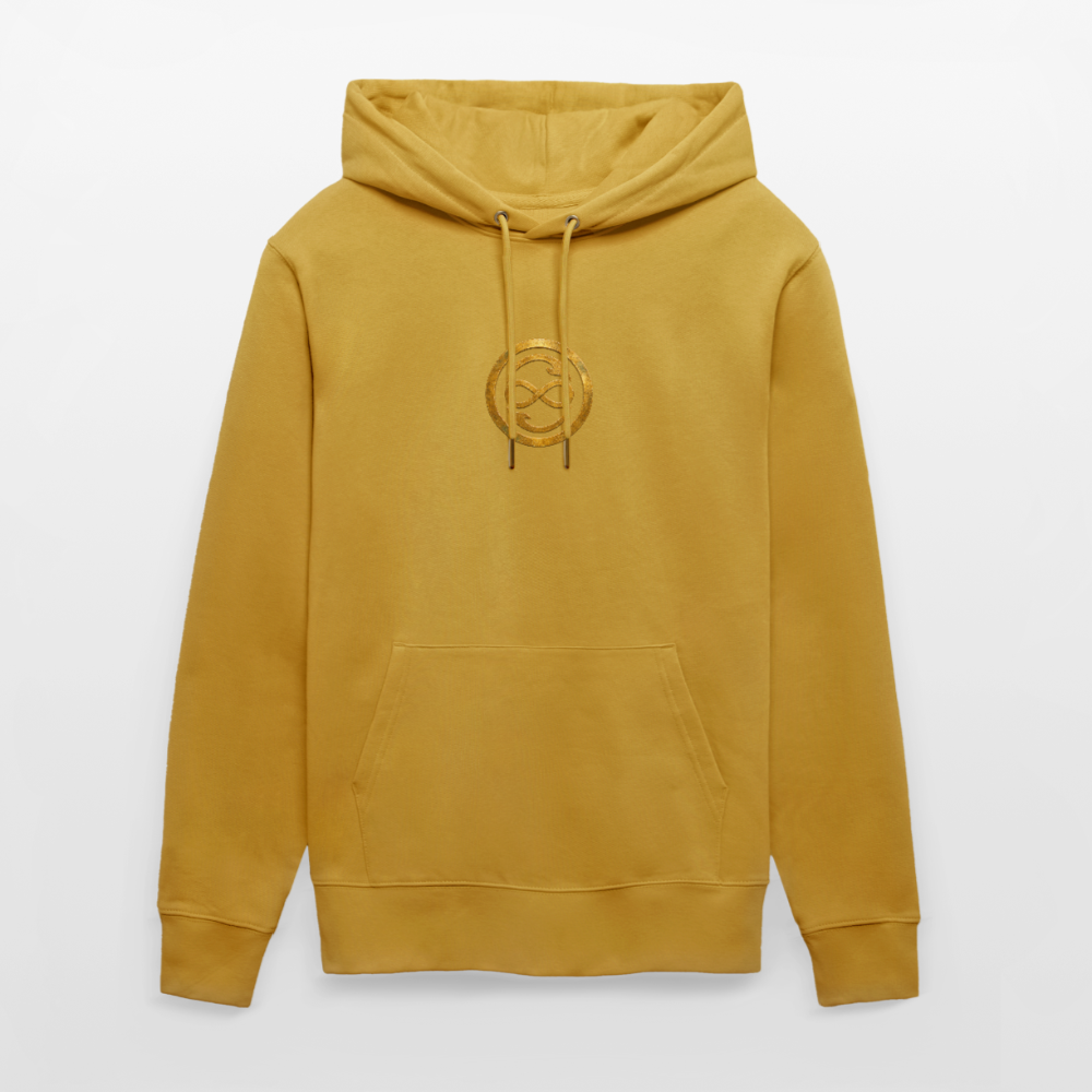 Unisex Bio-Hoodie ANIMA AETERNA - Ocker