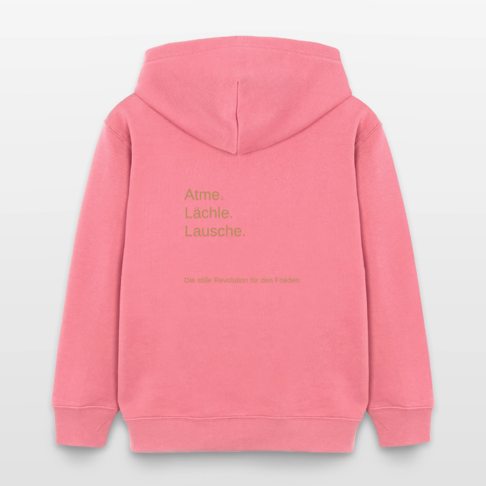 Kinder Organic Hoodie Mini Cruiser "Monade" - Pink 