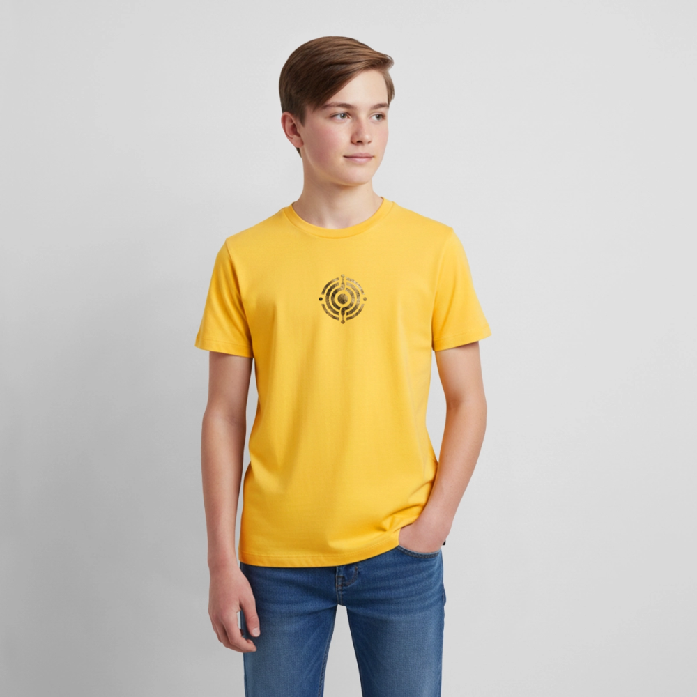 Teenager Premium T-Shirt "Monade" - Sonnengelb