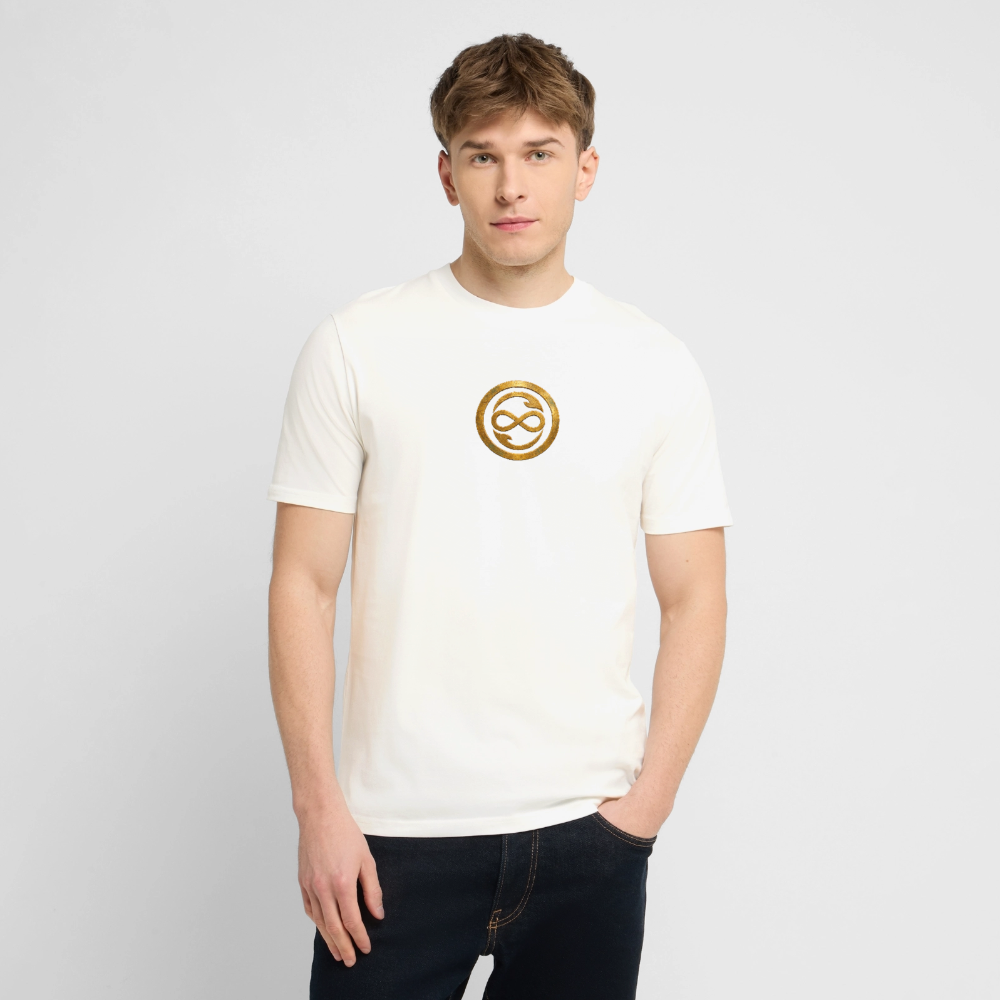 Unisex Bio-T-Shirt   ANIMA AETERNA - Naturweiß 