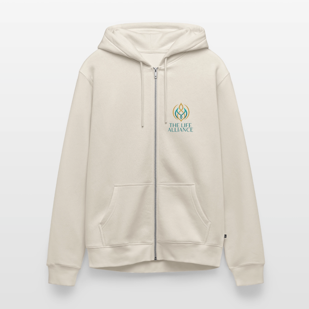 unisex Premium Kapuzenjacke THE LIFE ALLIANCE - Beige