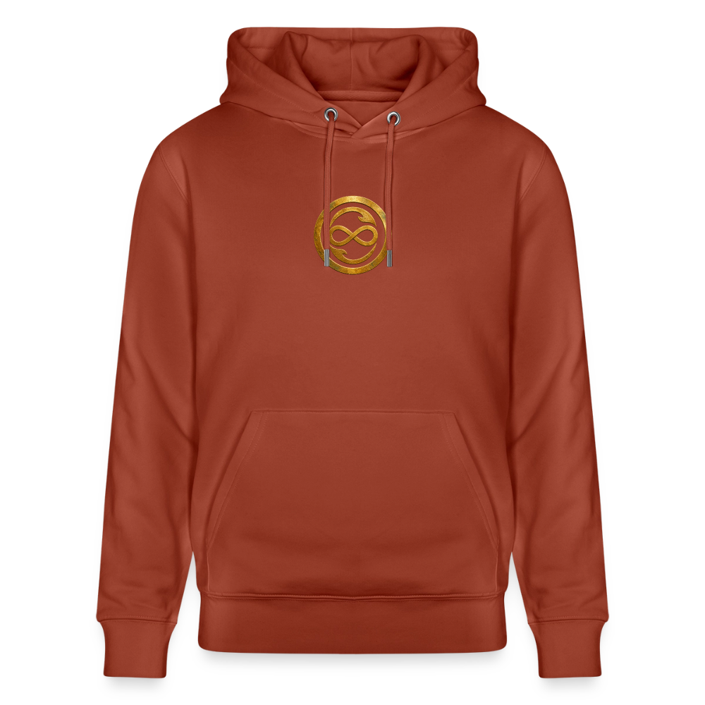 Unisex Bio-Hoodie ANIMA AETERNA - Terrakotta