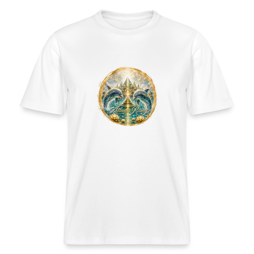 Unisex Organic T-Shirt Atlantis Rising - Weiß