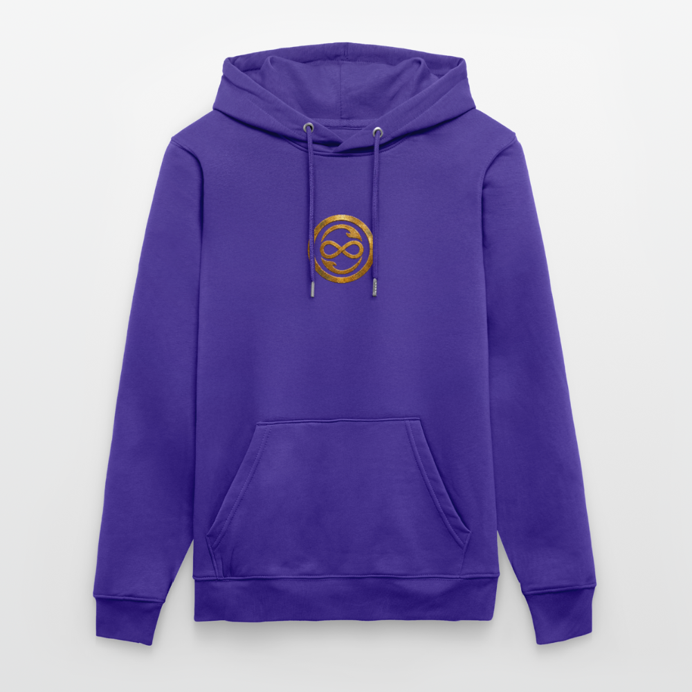 Unisex Bio-Hoodie ANIMA AETERNA - Purple Love 